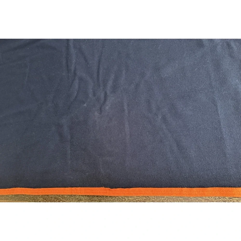 VTG Carroll University Chicago Bears Style Melton Wool‎ Varsity Athletic Blanket